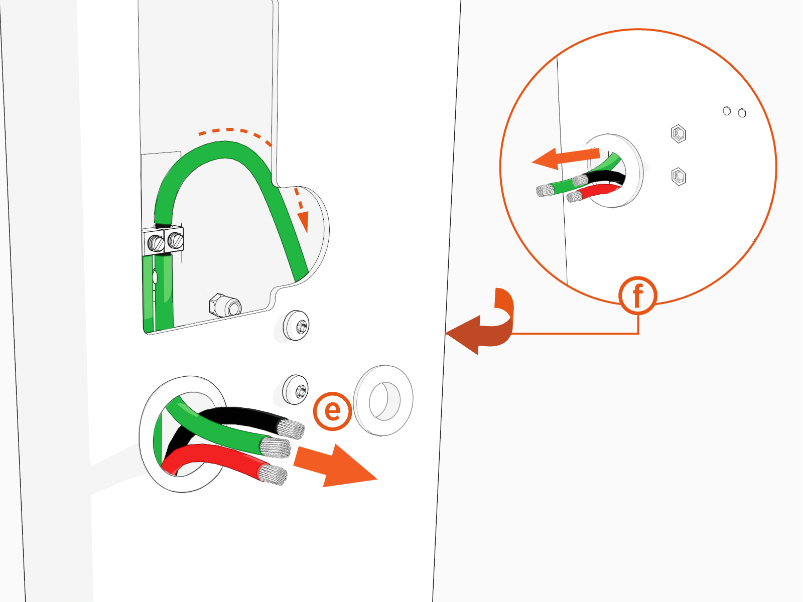 Technical illustration depicts the procedural step.